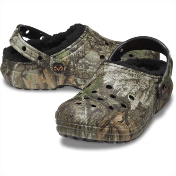 NEW Crocs Kids’ Sizes C11-J4 Realtree APX Lined Classic Clog - Multi - Picture 2 of 6